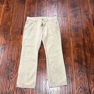 Vintage sand color EXPRESS ROCCO jeans